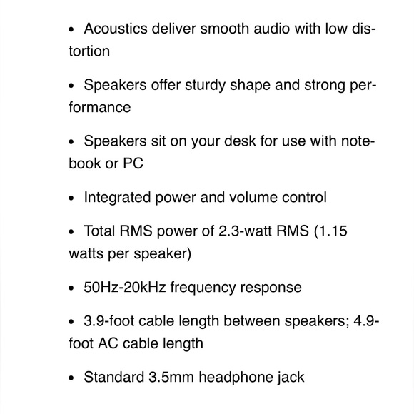 Logitech S-120 Multimedia Speakers System - Picture 3 of 7